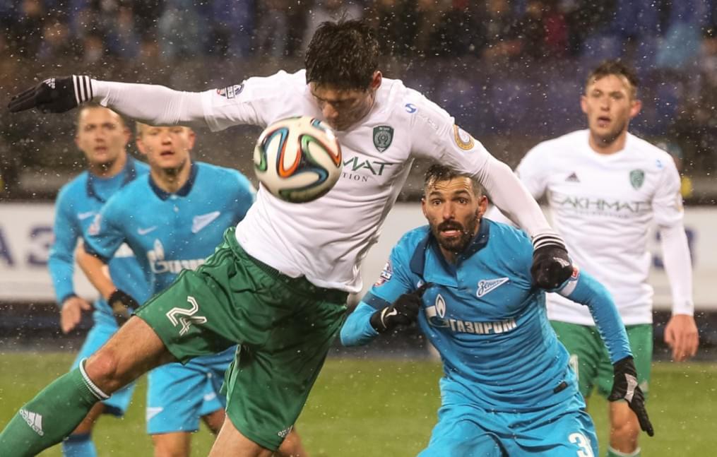 СОГАЗ Чемпионат России, 2014/15, «Зенит» — «Терек»
