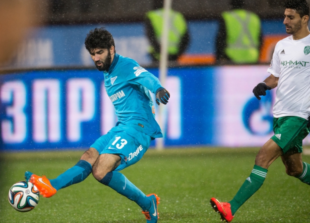 СОГАЗ Чемпионат России, 2014/15, «Зенит» — «Терек»