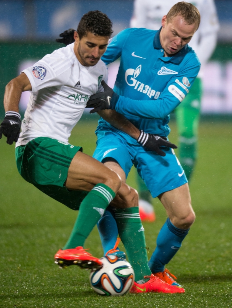 СОГАЗ Чемпионат России, 2014/15, «Зенит» — «Терек»