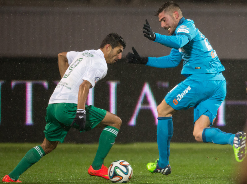 СОГАЗ Чемпионат России, 2014/15, «Зенит» — «Терек»