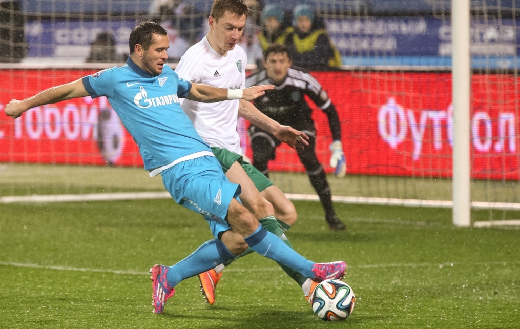 СОГАЗ Чемпионат России, 2014/15, «Зенит» — «Терек»