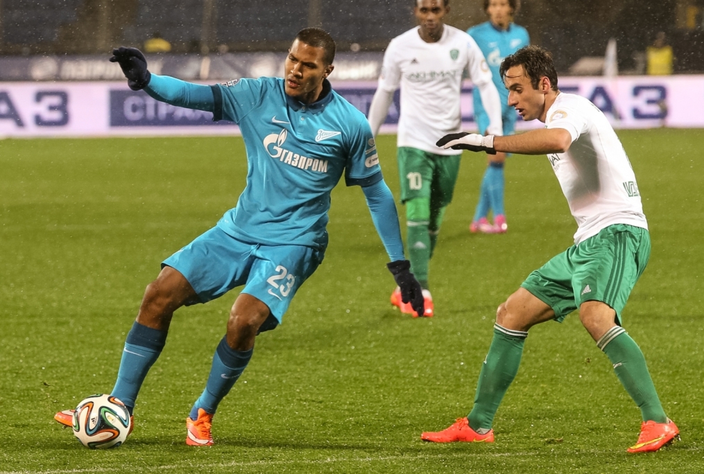 СОГАЗ Чемпионат России, 2014/15, «Зенит» — «Терек»