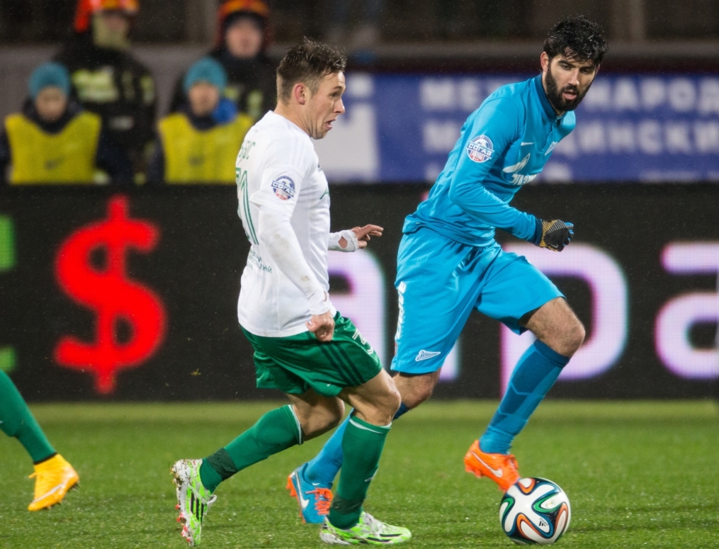 СОГАЗ Чемпионат России, 2014/15, «Зенит» — «Терек»