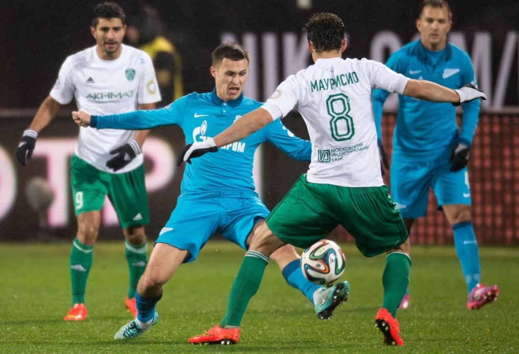 СОГАЗ Чемпионат России, 2014/15, «Зенит» — «Терек»