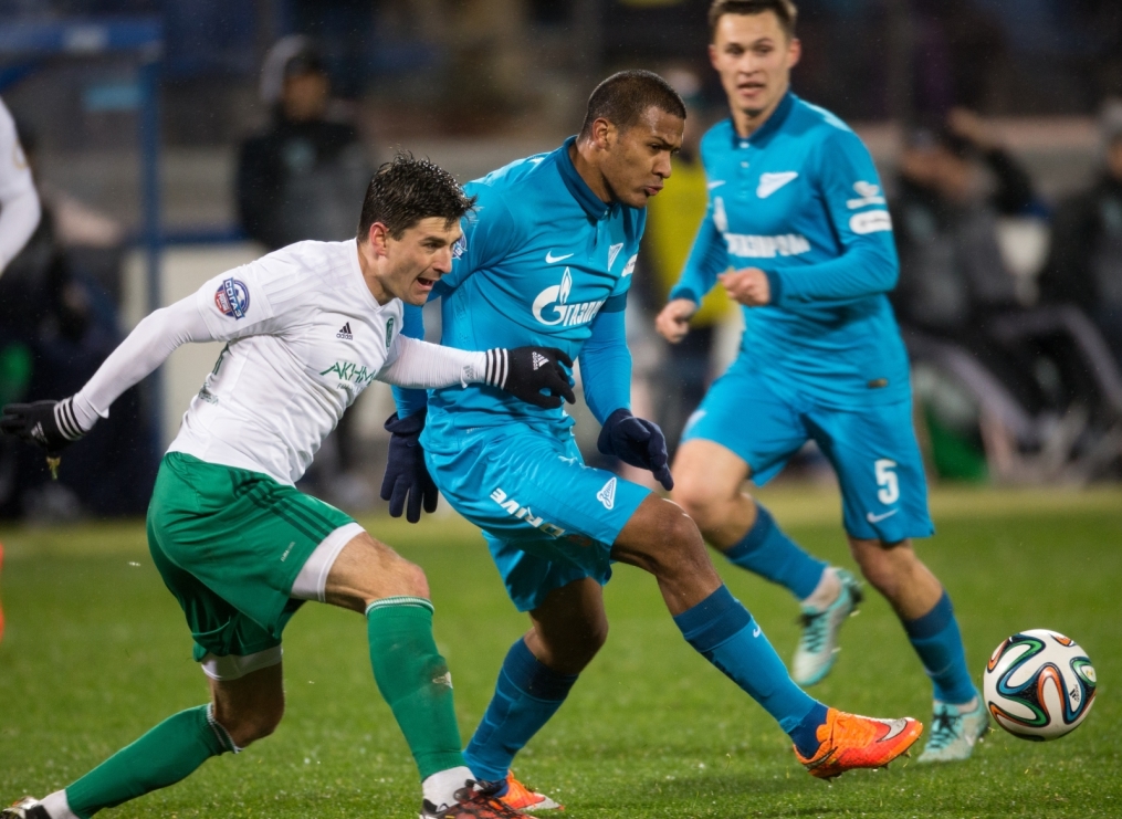 СОГАЗ Чемпионат России, 2014/15, «Зенит» — «Терек»