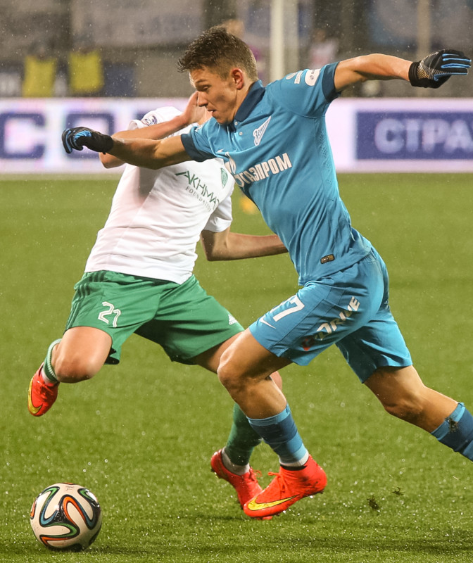 СОГАЗ Чемпионат России, 2014/15, «Зенит» — «Терек»