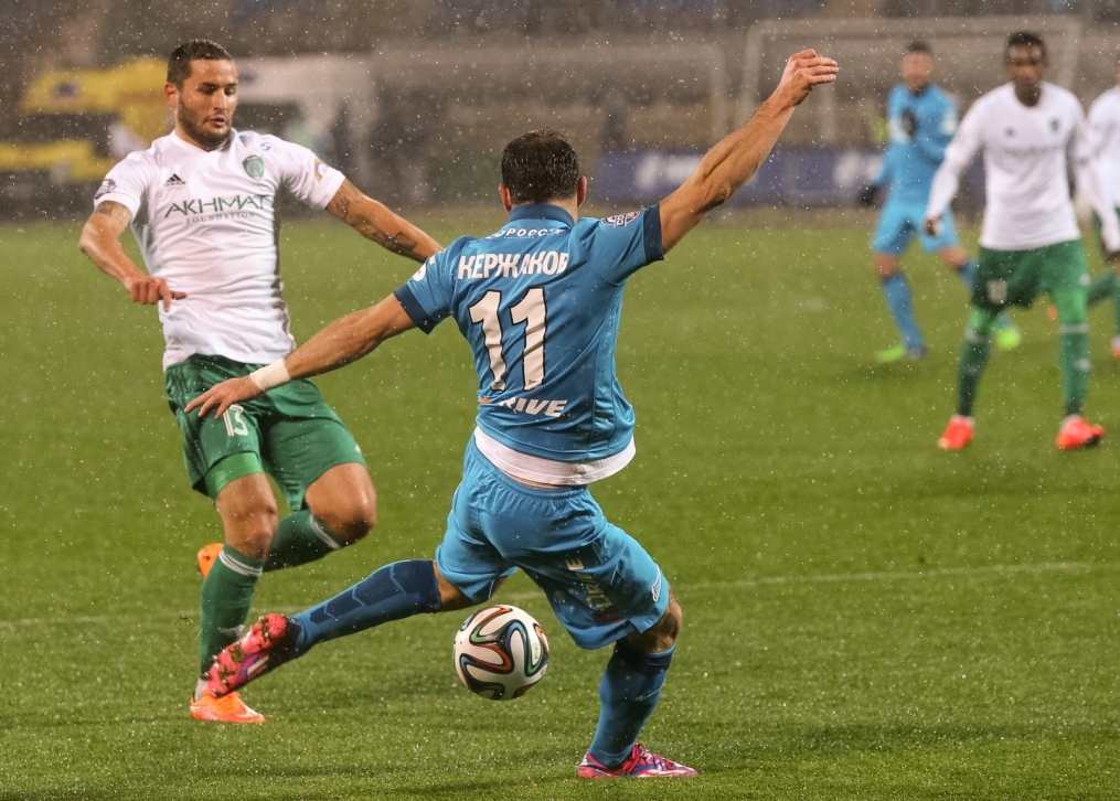 СОГАЗ Чемпионат России, 2014/15, «Зенит» — «Терек»