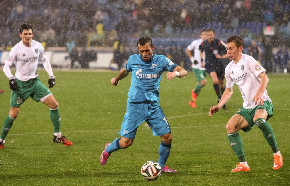 СОГАЗ Чемпионат России, 2014/15, «Зенит» — «Терек»