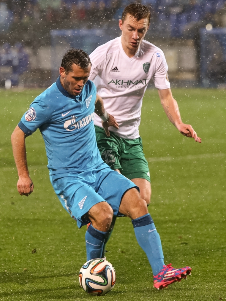 СОГАЗ Чемпионат России, 2014/15, «Зенит» — «Терек»