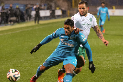 СОГАЗ Чемпионат России, 2014/15, «Зенит» — «Терек»