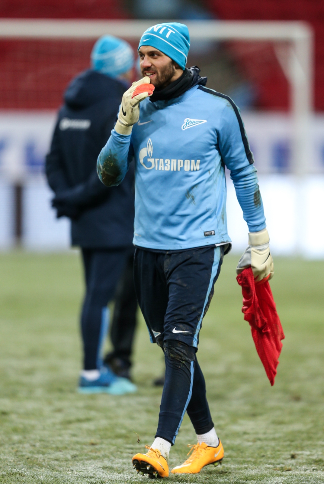 Тренировка «Зенита» перед матчем «Рубином»