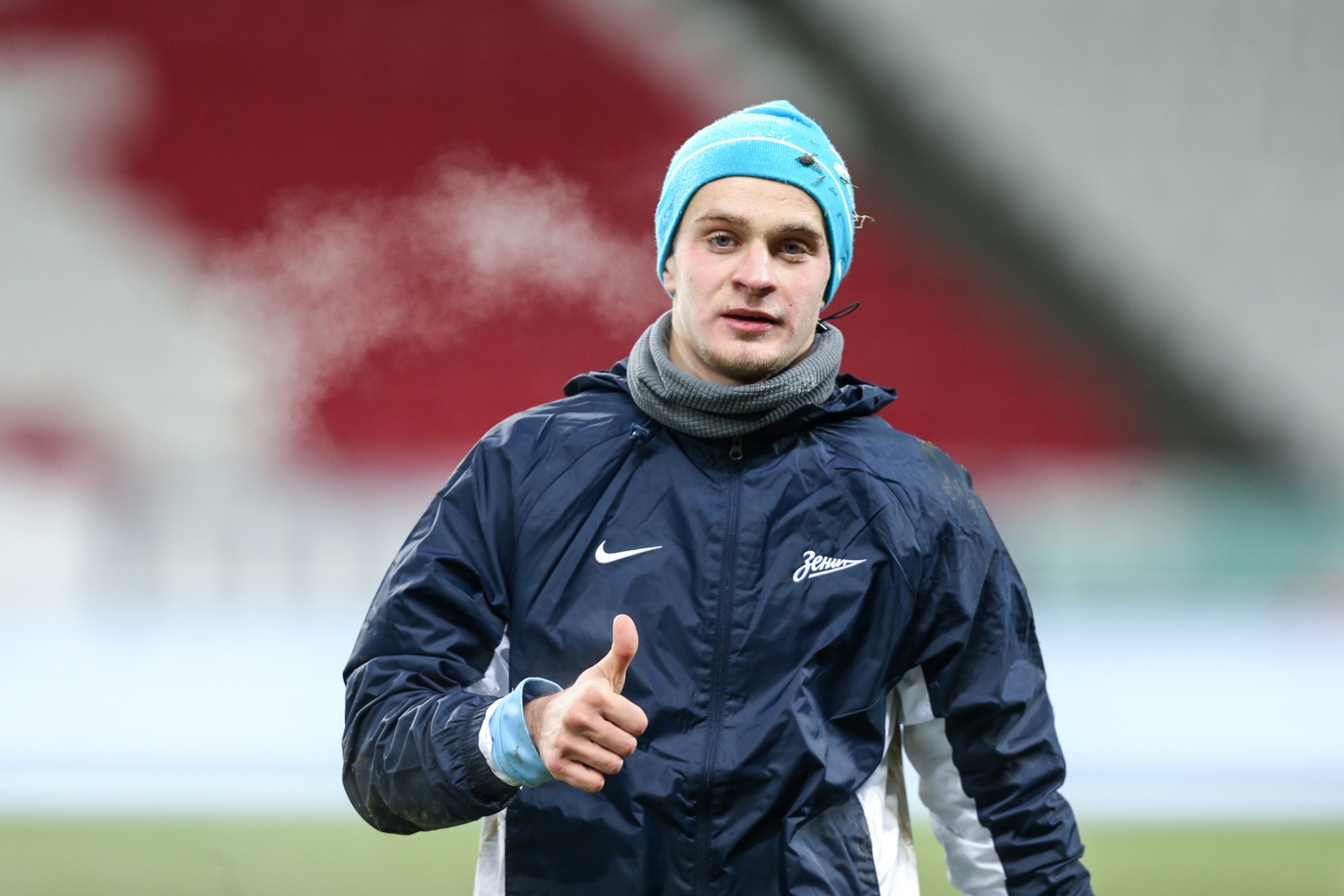 Тренировка «Зенита» перед матчем «Рубином»