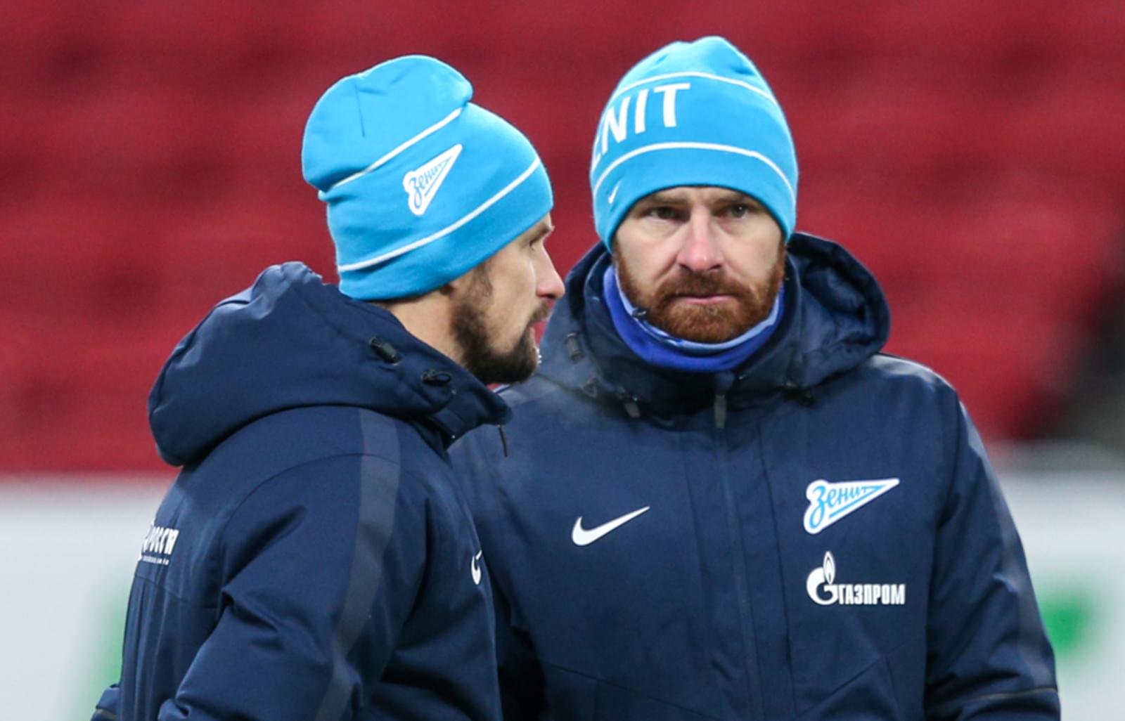 Тренировка «Зенита» перед матчем «Рубином»