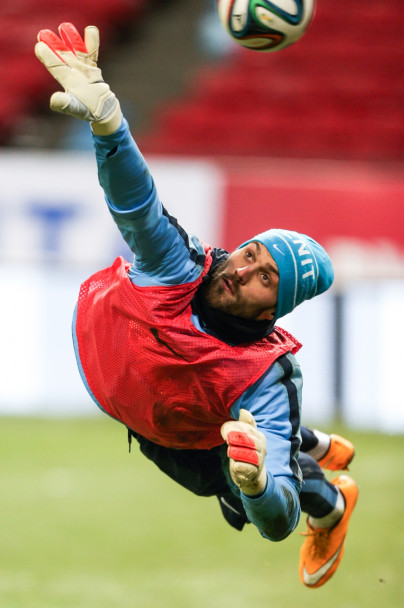 Тренировка «Зенита» перед матчем «Рубином»