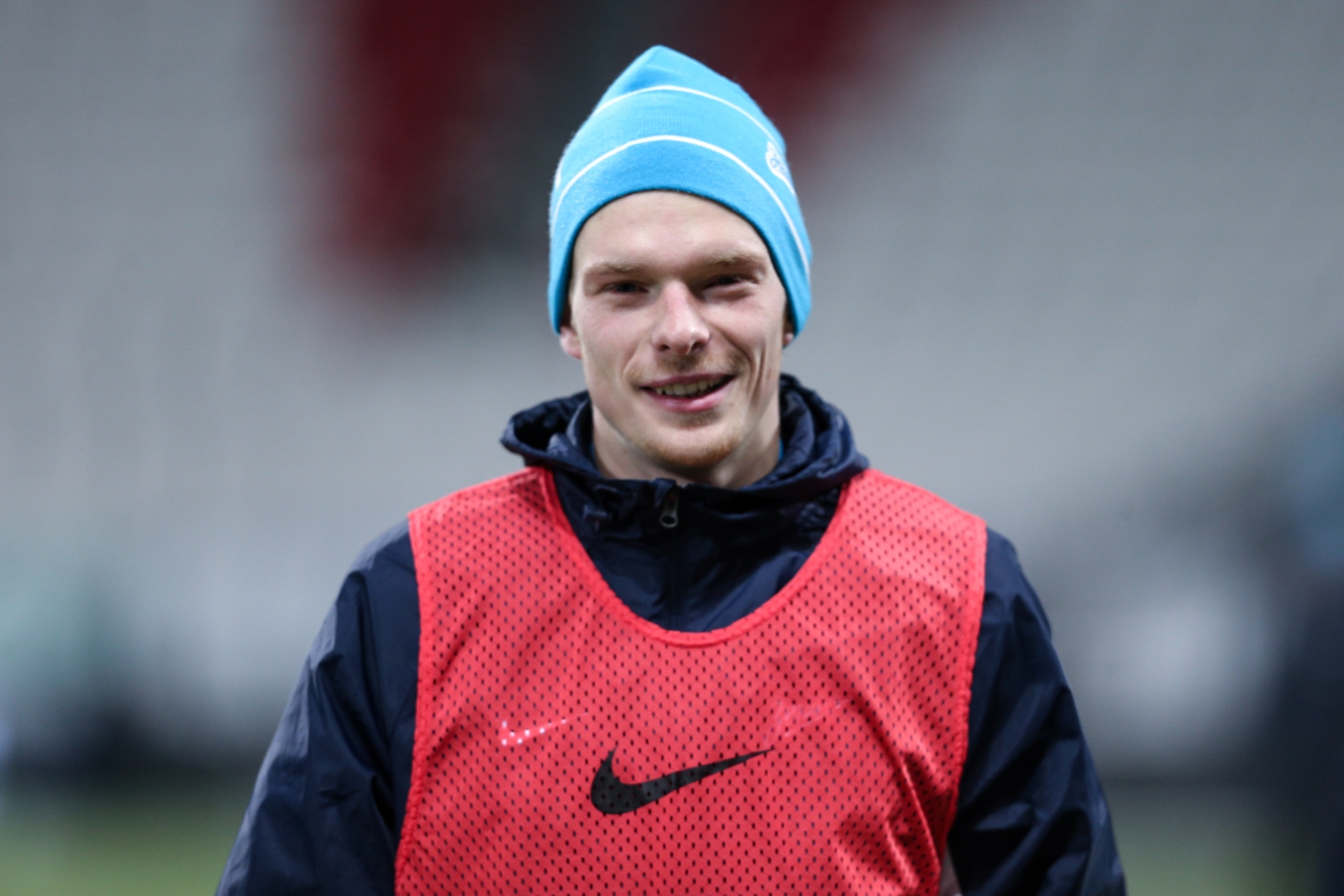 Тренировка «Зенита» перед матчем «Рубином»