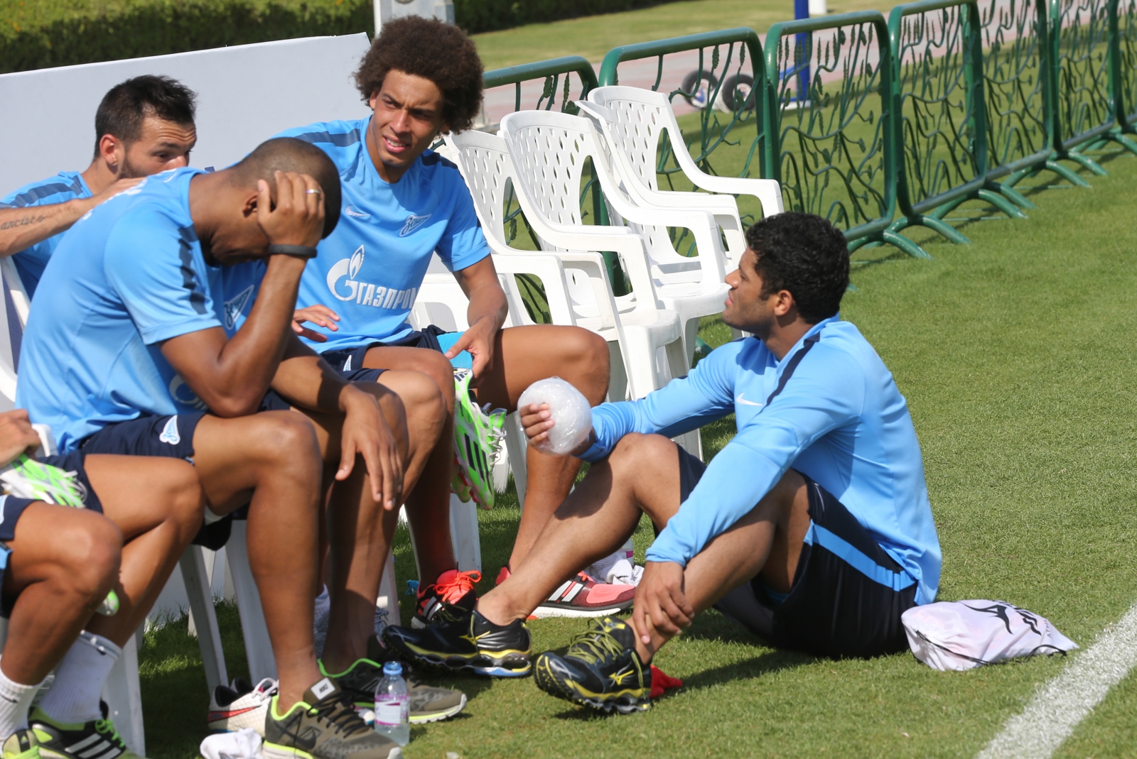 Сборы в Катаре: 15 января, утренняя тренировка