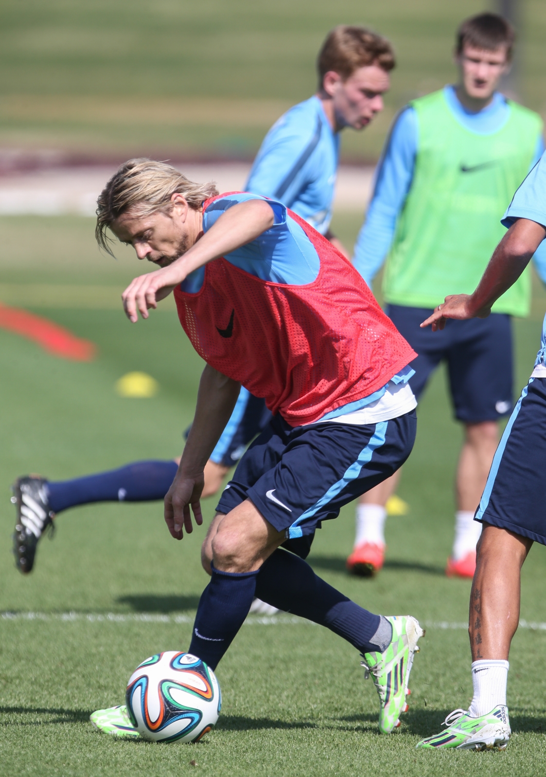 Сборы в Катаре: 15 января, утренняя тренировка