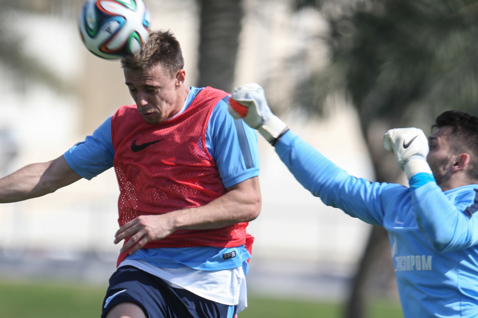 Сборы в Катаре: 15 января, утренняя тренировка