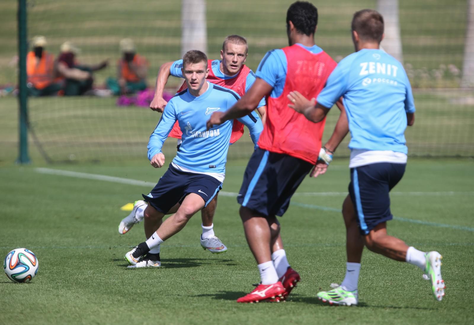 Сборы в Катаре: 15 января, утренняя тренировка