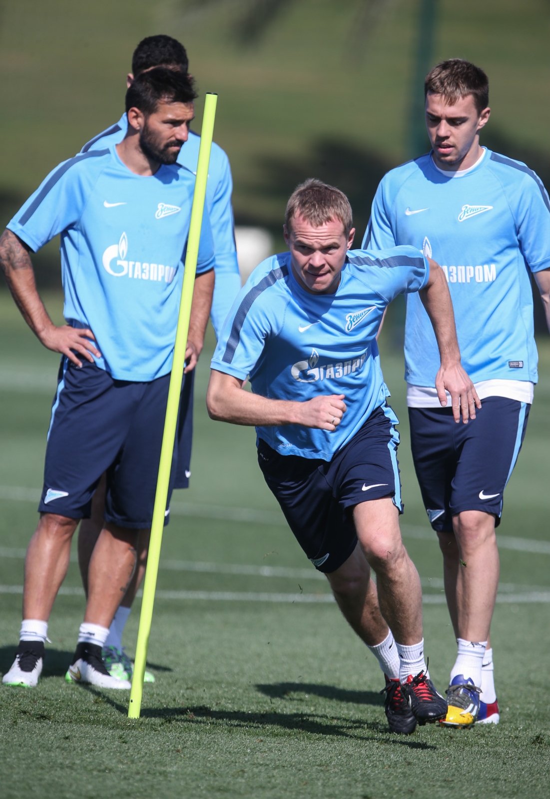 Сборы в Катаре: 15 января, утренняя тренировка