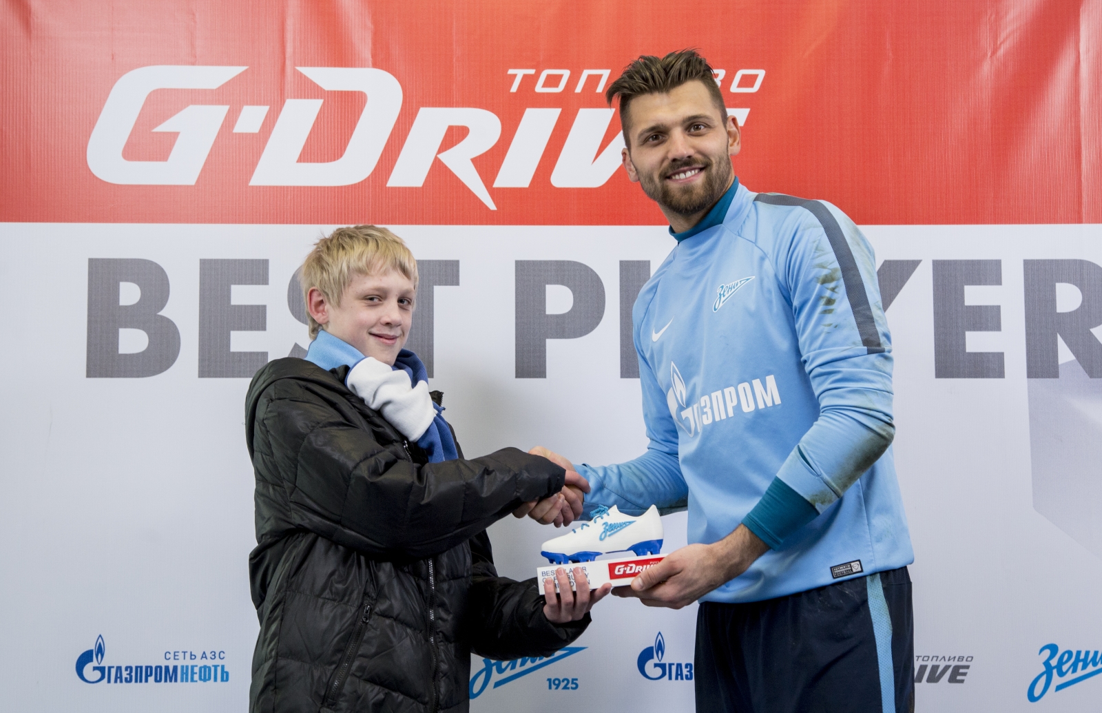 Юрий Лодыгин получил приз «G-Drive — Лучший игрок февраля»