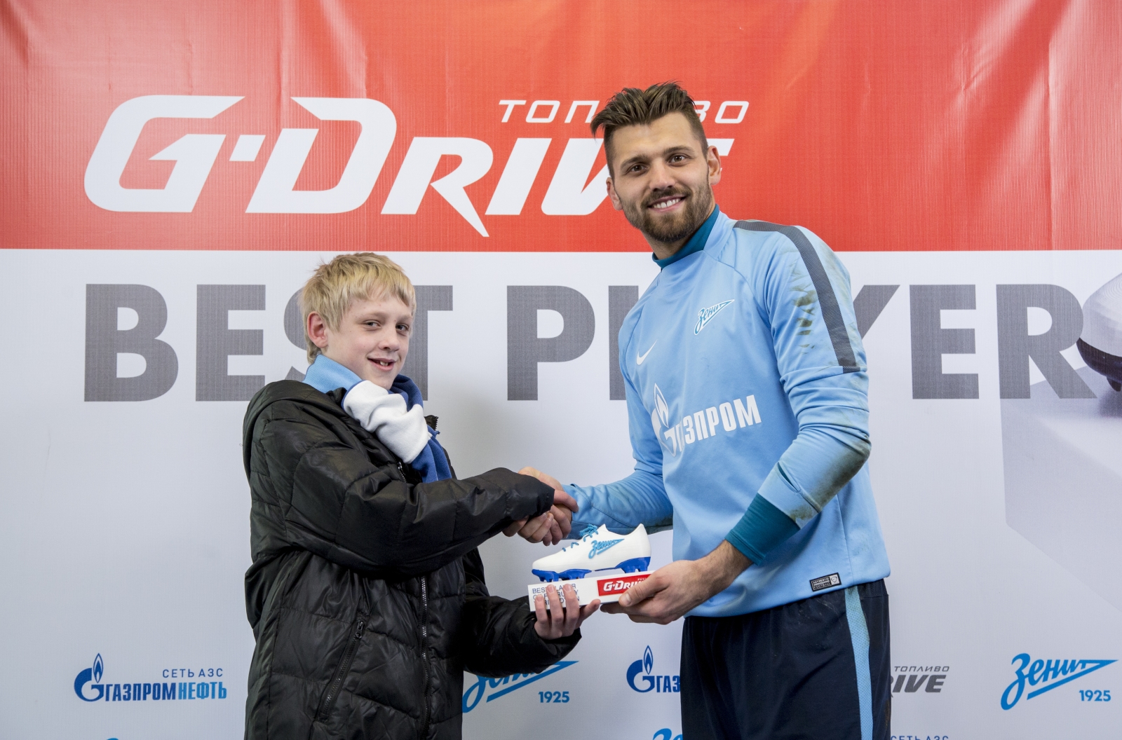Юрий Лодыгин получил приз «G-Drive — Лучший игрок февраля»