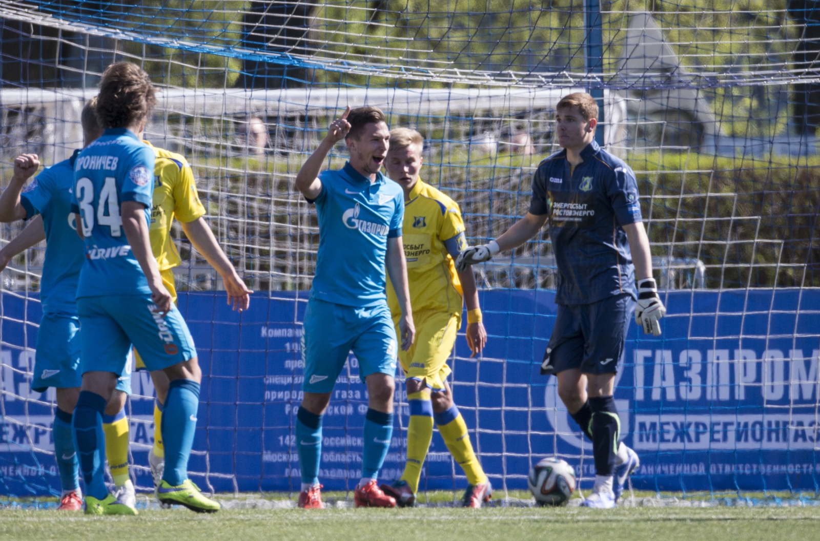 Молодежное первенство РФПЛ 2014/15, «Зенит» — «Ростов»