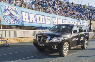 «Ниссан» на матче «Зенит» — «Ростов»