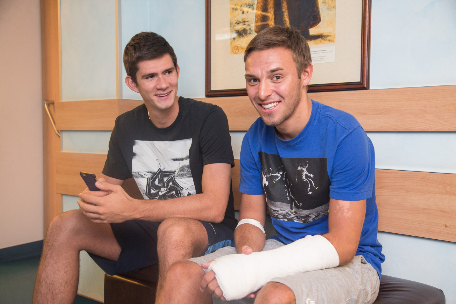 Первый день летнего медецинского осмотра в ММЦ «СОГАЗ»