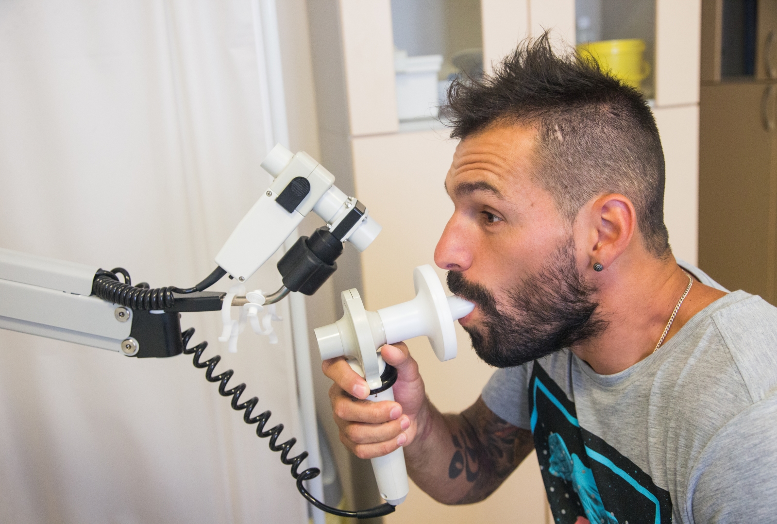 Первый день летнего медецинского осмотра в ММЦ «СОГАЗ»