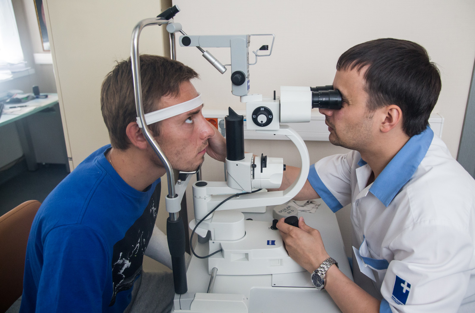 Первый день летнего медецинского осмотра в ММЦ «СОГАЗ»