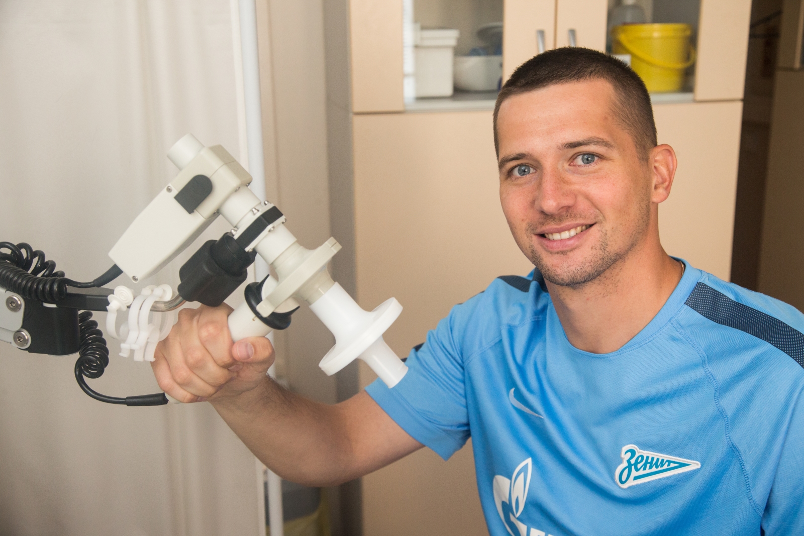 Первый день летнего осмотра в ММЦ «СОГАЗ»