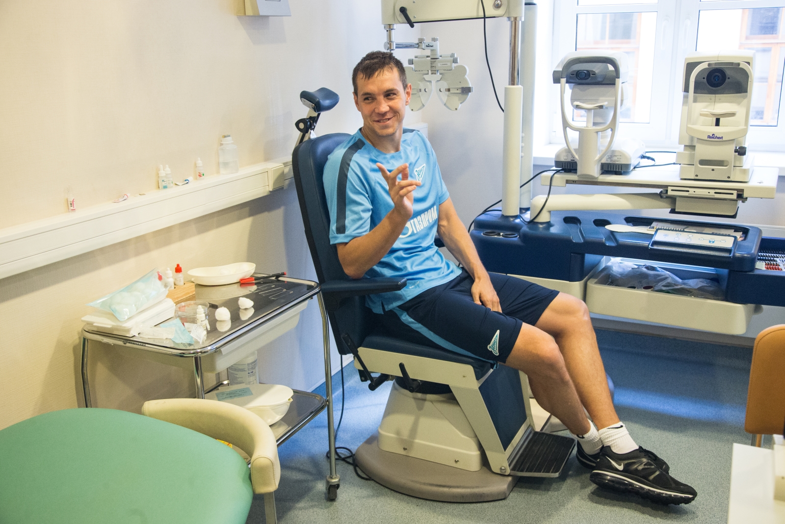 Артем Дзюба в ММЦ «СОГАЗ»