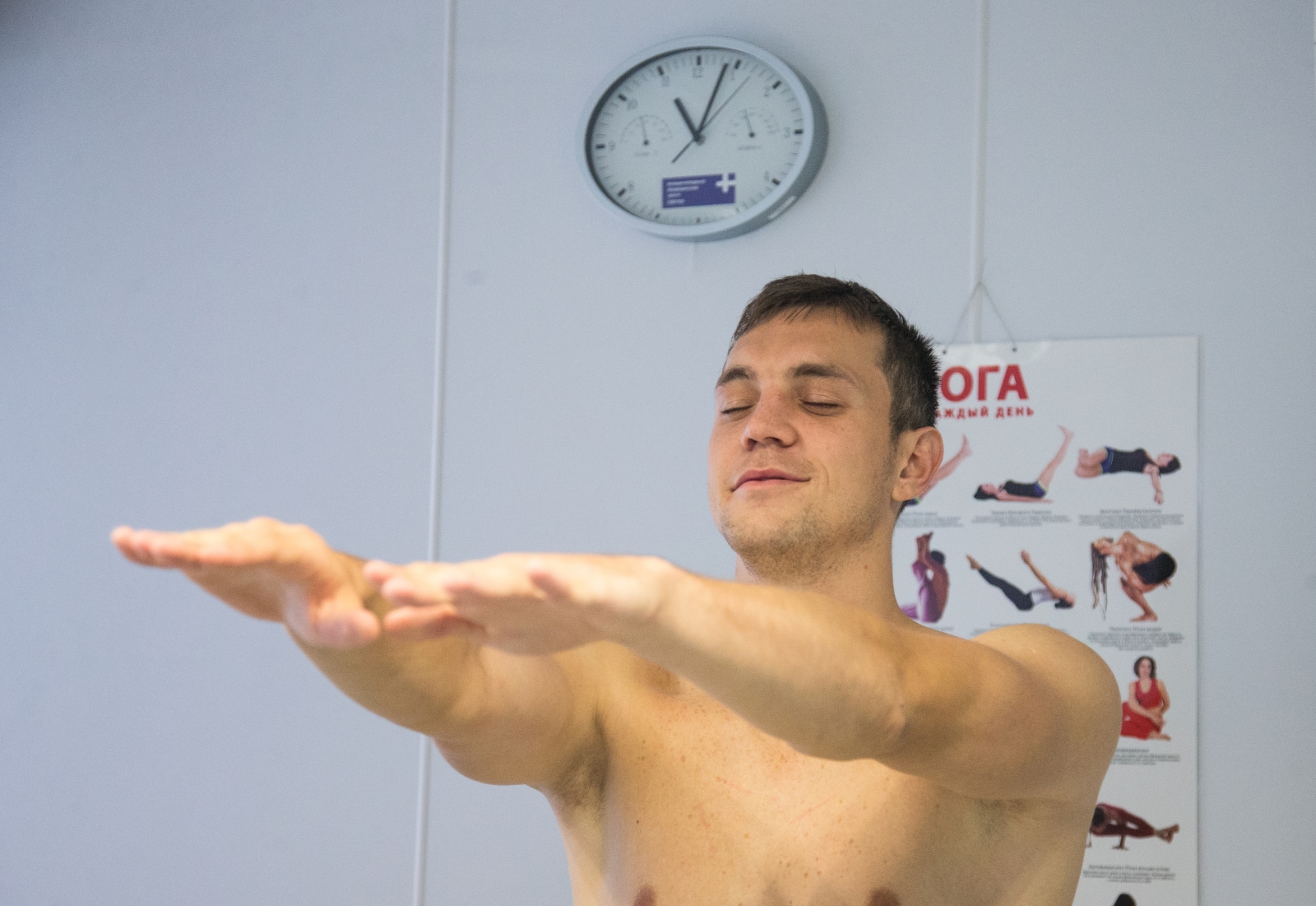 Артем Дзюба в ММЦ «СОГАЗ»