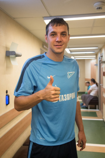 Артем Дзюба в ММЦ «СОГАЗ»