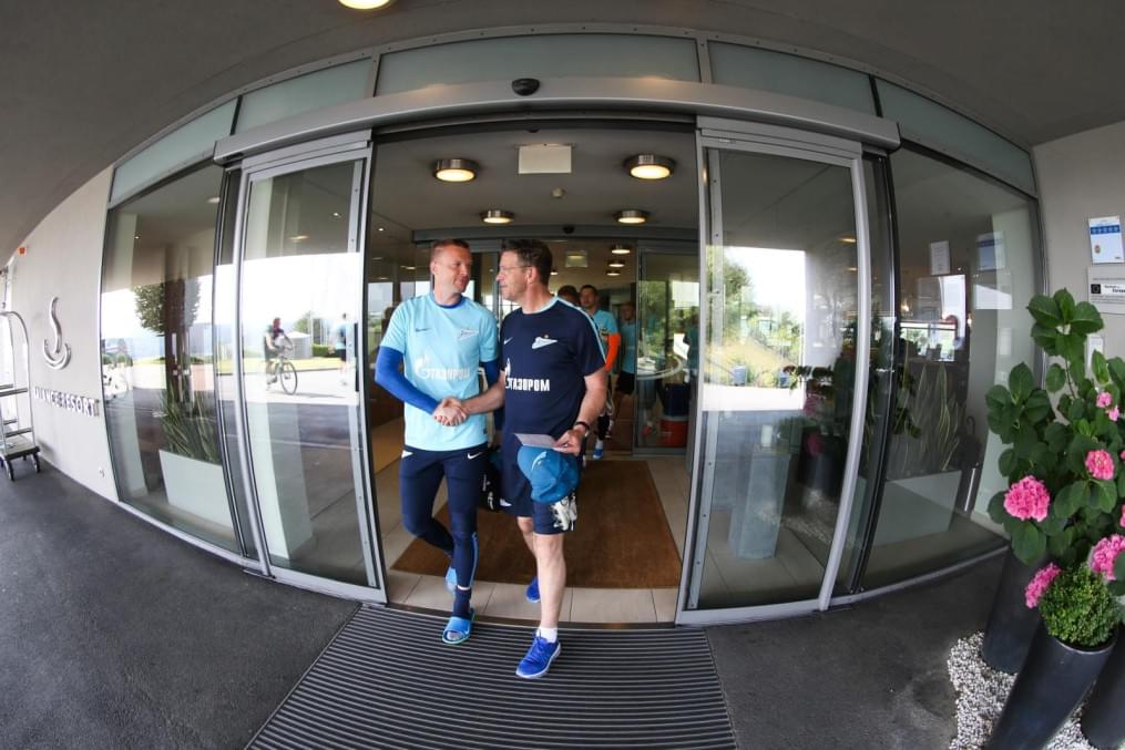 Сборы в Австрии: 2 июля, утренняя тренировка