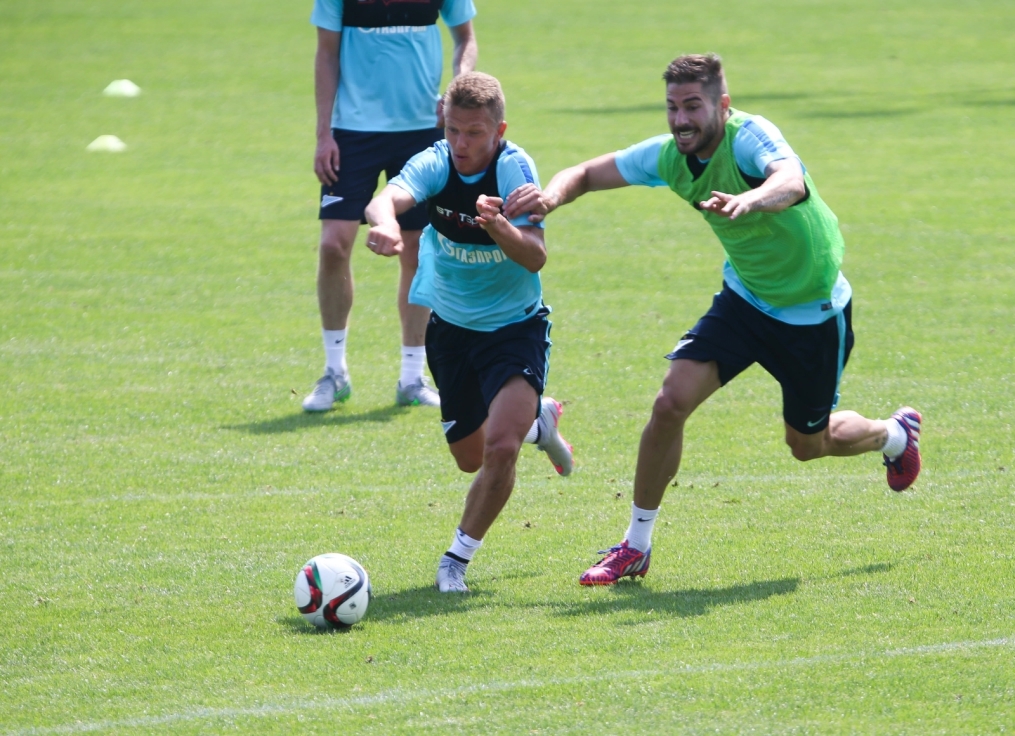 Сборы в Австрии: 2 июля, утренняя тренировка