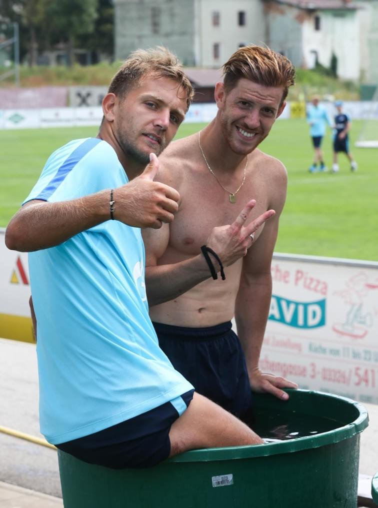 Сборы в Австрии: 2 июля, утренняя тренировка