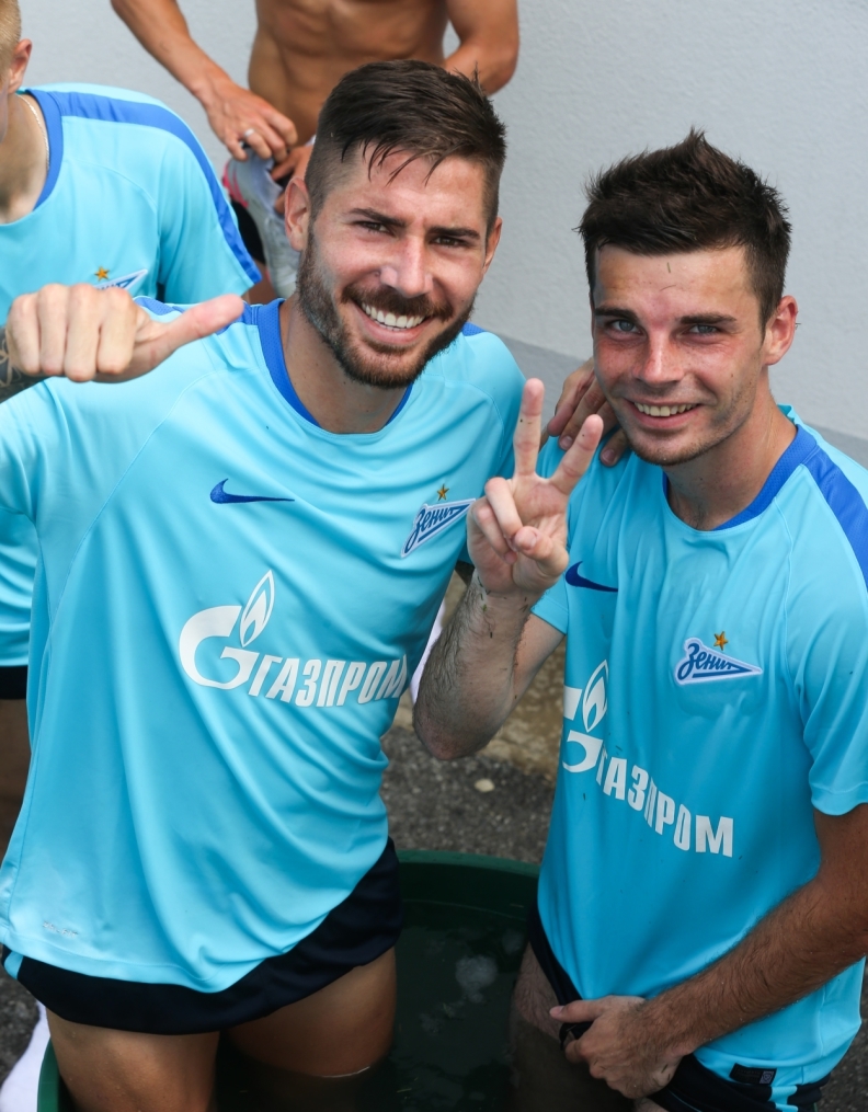 Сборы в Австрии: 2 июля, утренняя тренировка