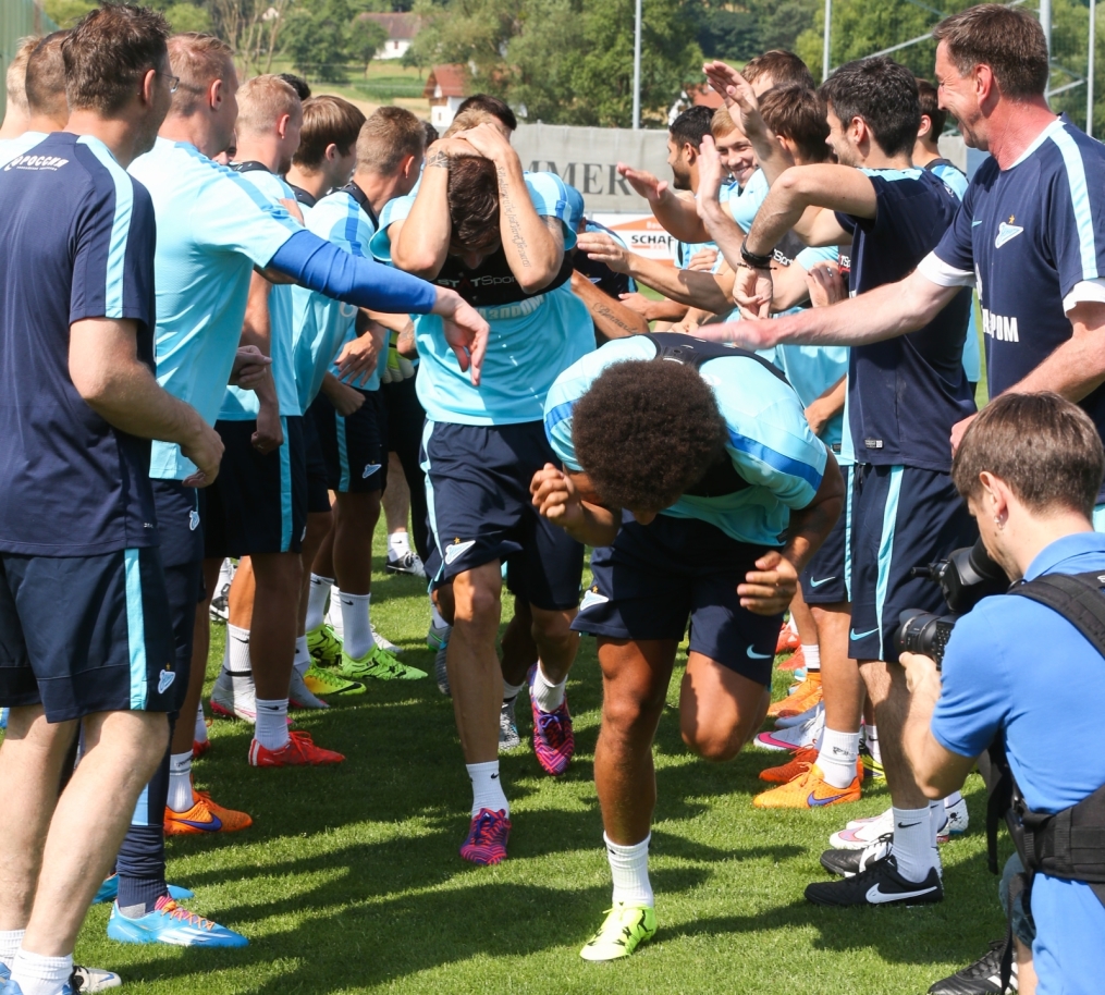 Сборы в Австрии: 2 июля, утренняя тренировка