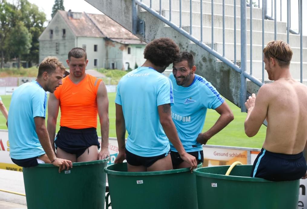 Сборы в Австрии: 2 июля, утренняя тренировка