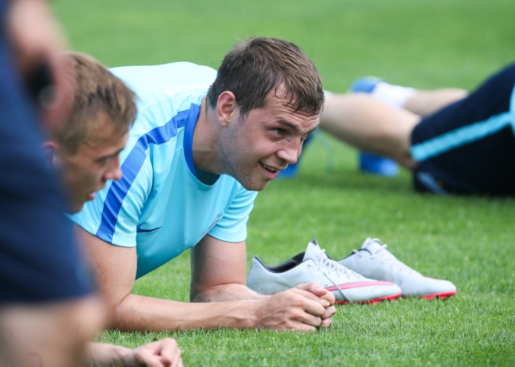 Сборы в Австрии: 2 июля, утренняя тренировка