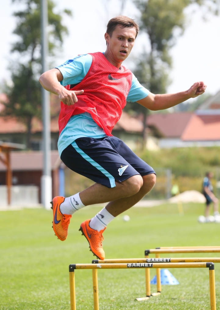 Сборы в Австрии: 2 июля, утренняя тренировка