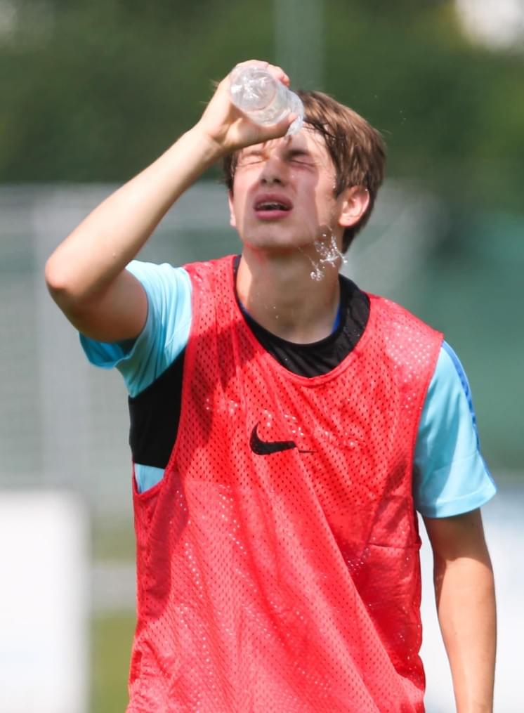 Сборы в Австрии: 2 июля, утренняя тренировка