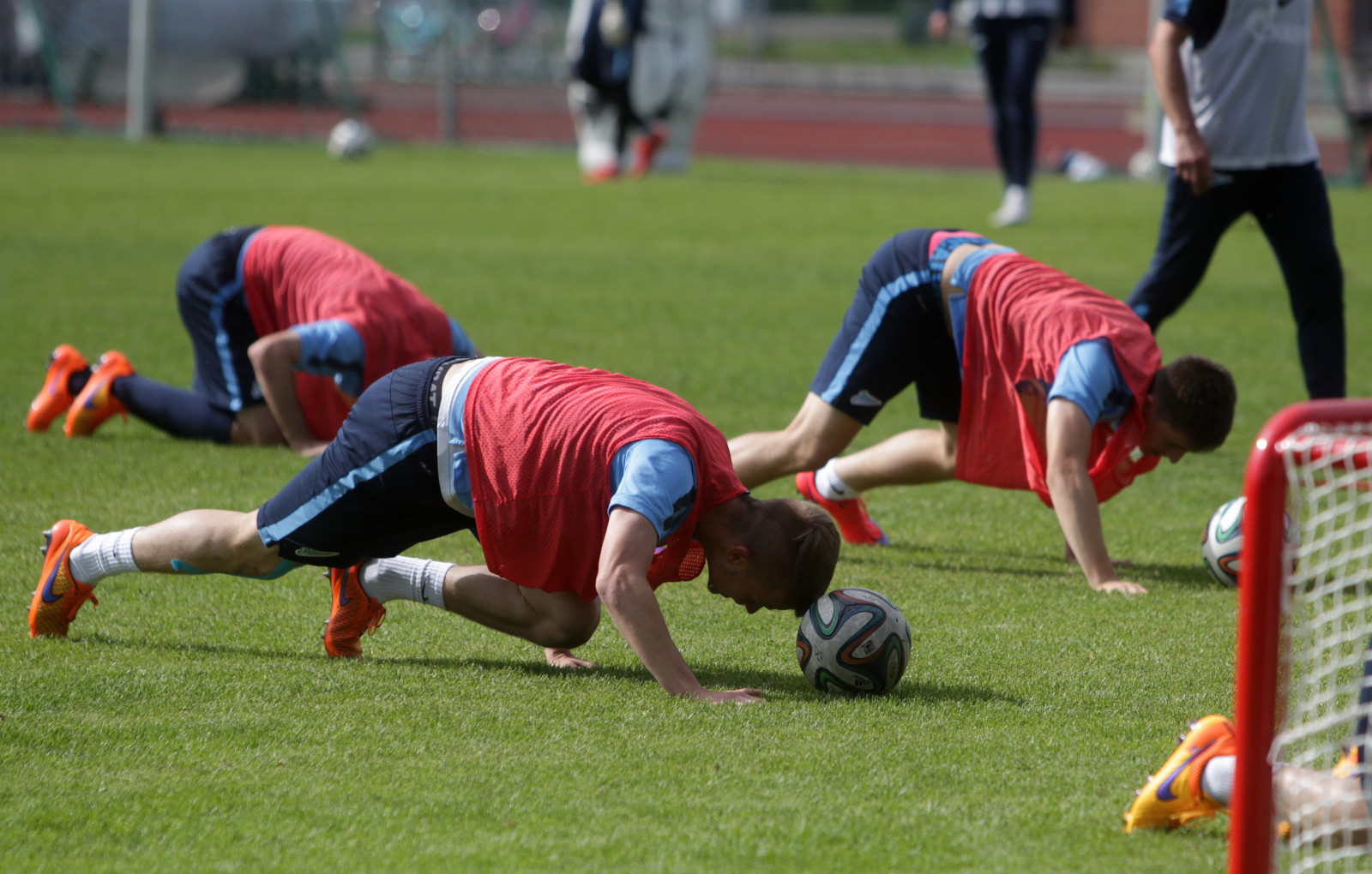 Первые тренировки «Зенита»-м в Финляндии