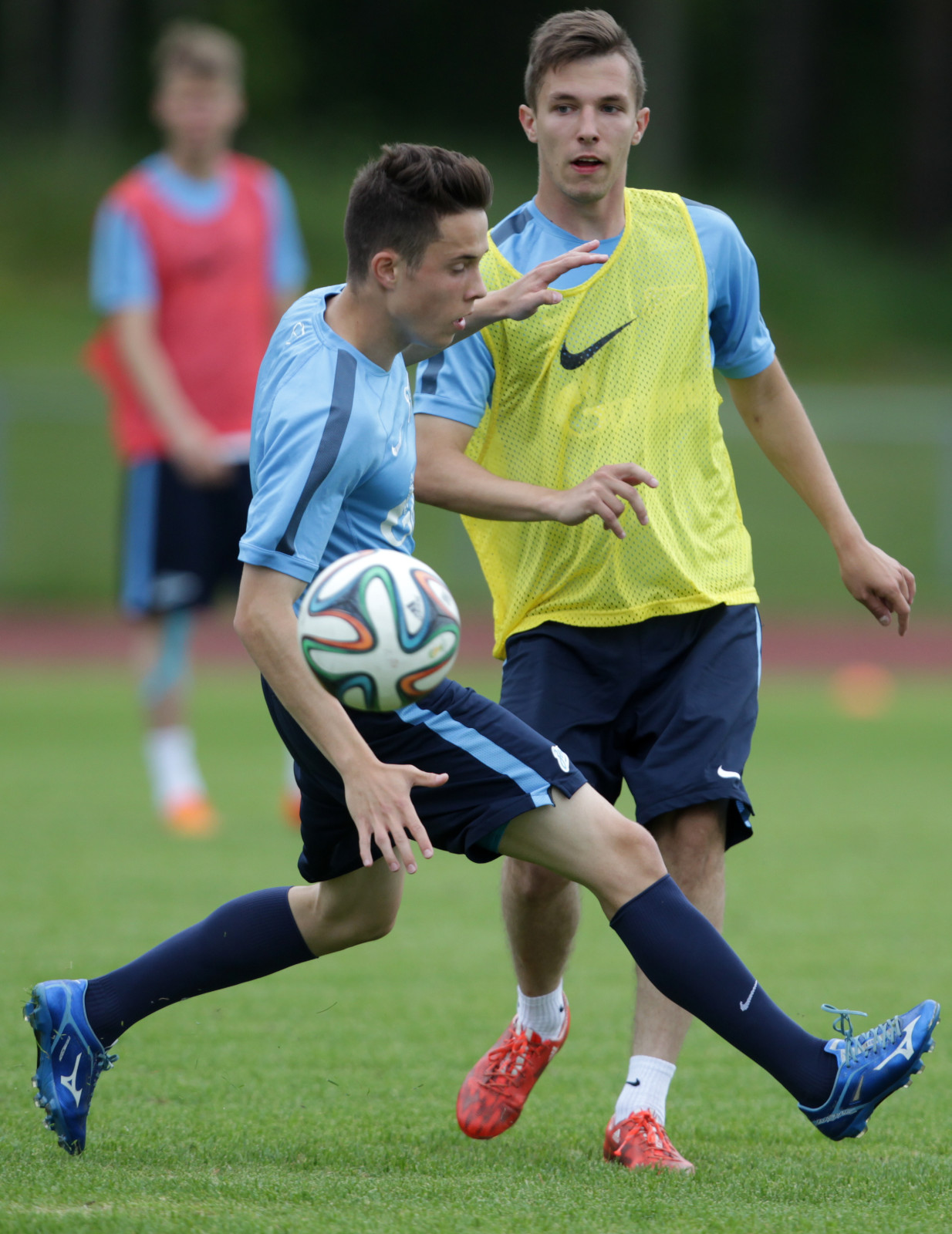 Первые тренировки «Зенита»-м в Финляндии