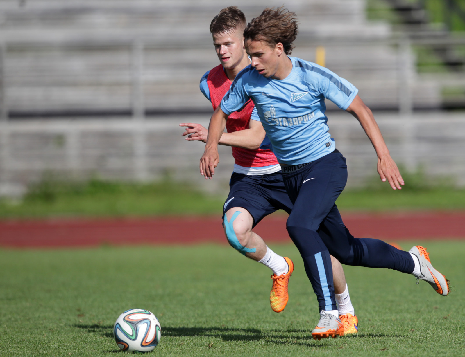 Первые тренировки «Зенита»-м в Финляндии