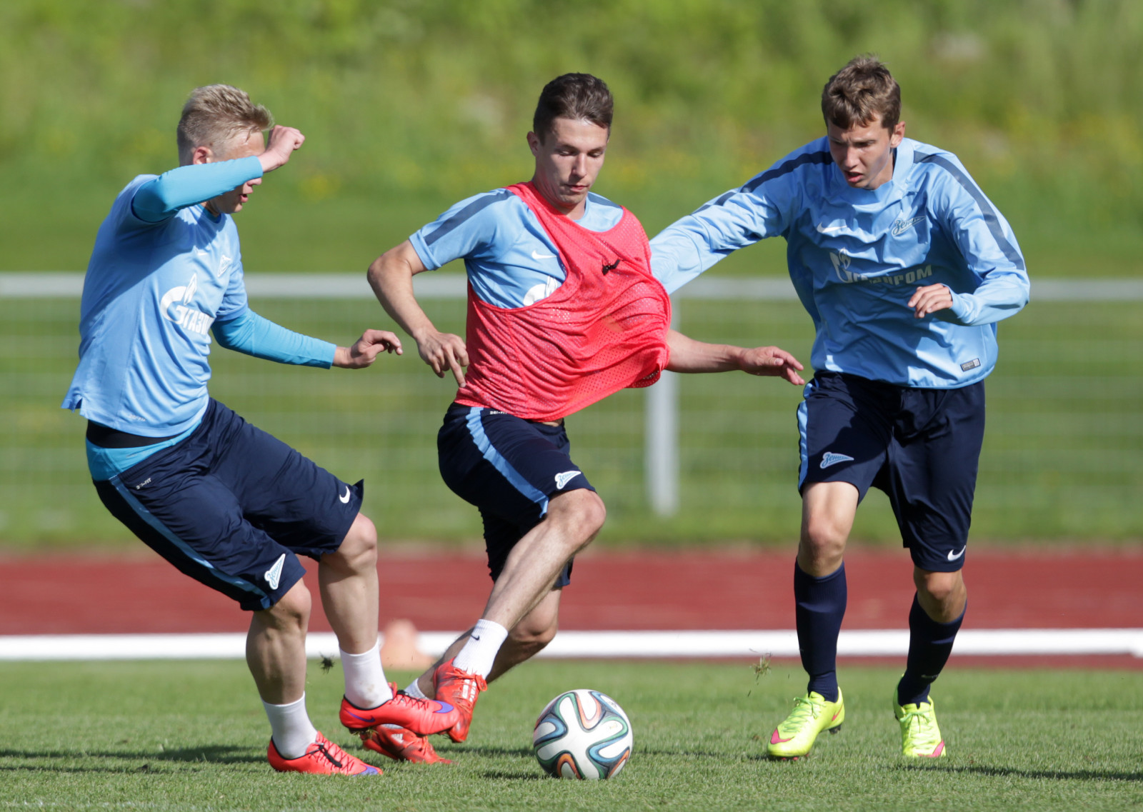 Первые тренировки «Зенита»-м в Финляндии