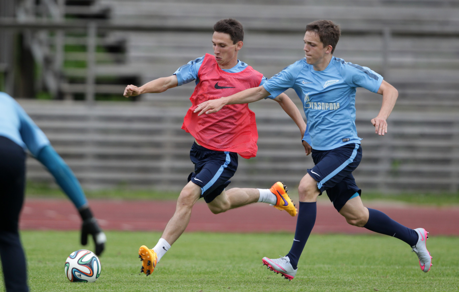 Первые тренировки «Зенита»-м в Финляндии