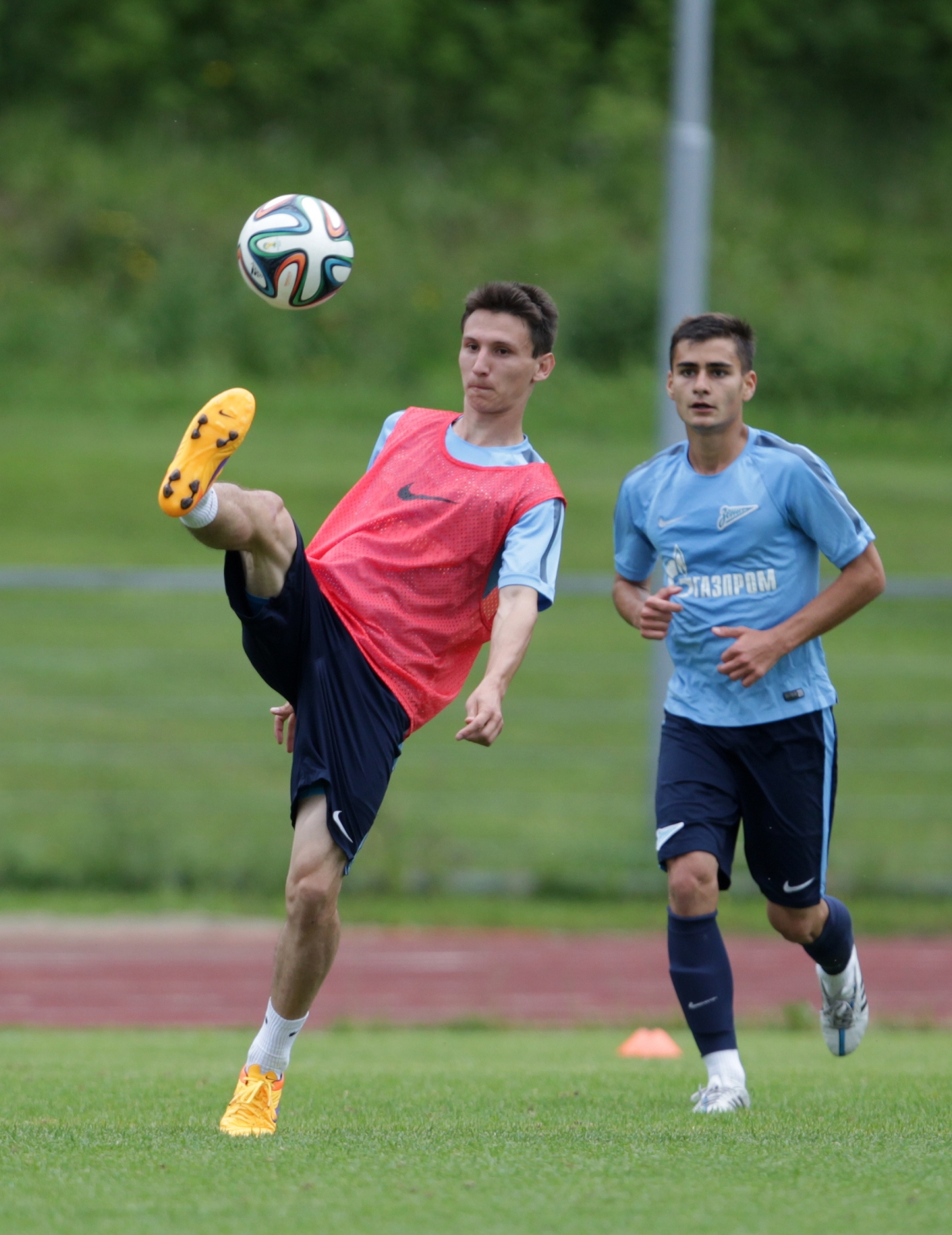 Первые тренировки «Зенита»-м в Финляндии